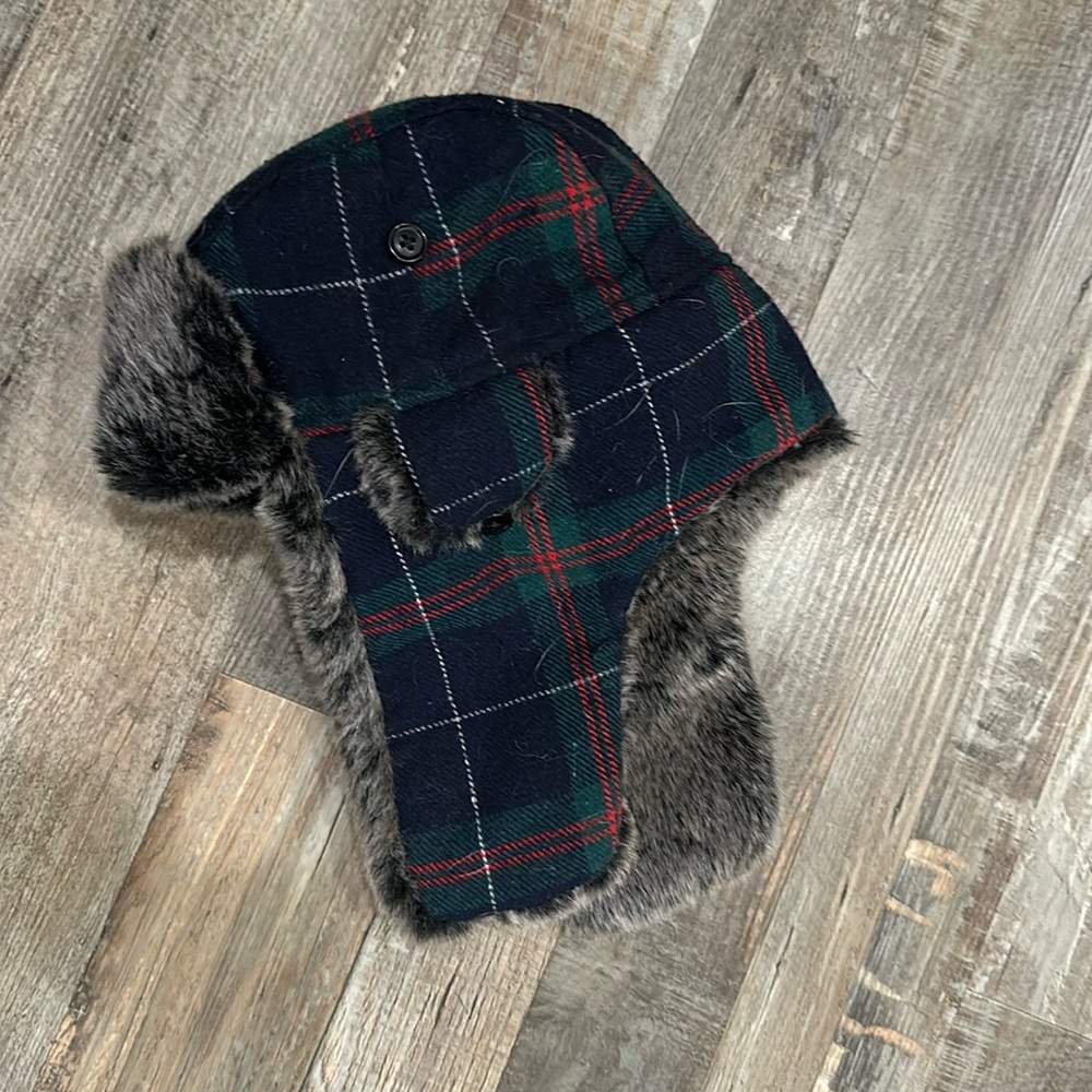Original Weatherproof Vintage Trapper Hunting Hat Faux Fur Adult Medium